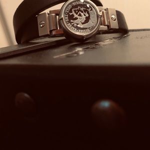 Diesel Leather Bracelet.